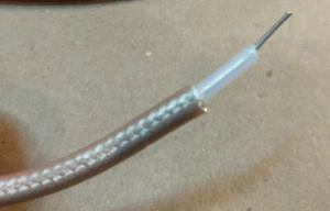 RG142 Flexible Coax Cable FEP Jacket M17/60 50 ohm - by the foot - Picture 1 of 3
