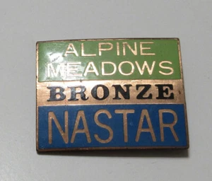 Alpine Meadows California NASTAR Ski Racing Bronze Pin - Picture 1 of 2