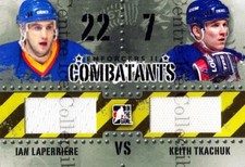 2013-14 ITG Enforcers Combatants Jersey #11 Ian Laperriere, Keith Tkachuk
