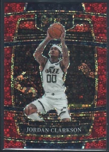 Jordan Clarkson Red Disco Prizm #'d/49 Concourse Level #51 2021 Panini Select - Imagen 1 de 2