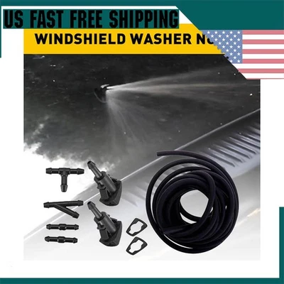 Para 2011-2017 RAM 1500 2500 3500 Limpiaparabrisas Líquido Squirter Boquilla Spray Foto 1 de 4