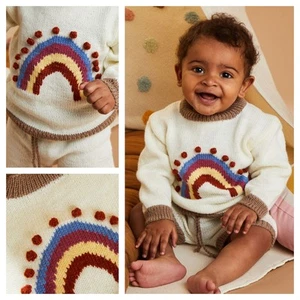 Knitting Pattern Sirdar 5509 4ply Baby Jumper & Shorts Size 16-21" - Picture 1 of 1
