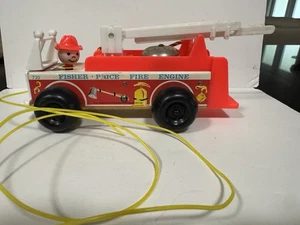 Vintage Fisher Price Fire Truck #720 - Picture 1 of 5