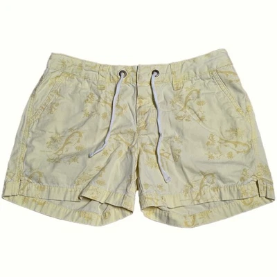 Tommy Hilfiger Shorts Women's Size 4 Yellow Casual Beach Resort Drawstring - Image 1 of 4