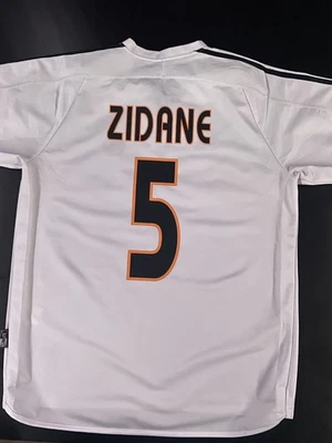  Real Madrid 03/04 Home No5 Зинедин Зидан средний размер  - Изображение 1 из 4