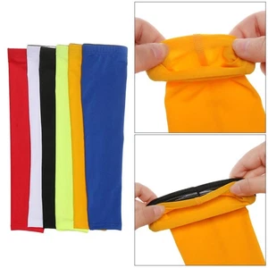 Warmers Protectors Sun Protection Sleeve Cycling Running Basketball Arm Sleeves - Picture 1 of 19
