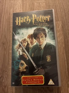 Harry Potter and The Chamber of Secrets - Bonus Footage - Warner Bros - VHS - Picture 1 of 3