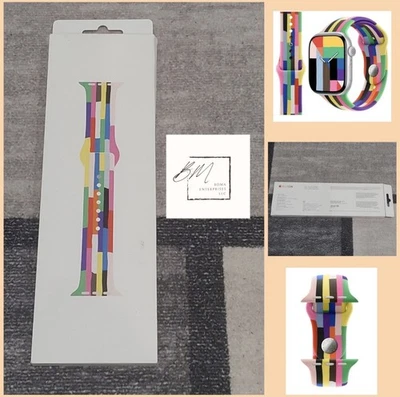 Correa deportiva genuina Apple Watch 2025 Pride Edition 42 mm S/M NUEVA E Foto 1 de 4