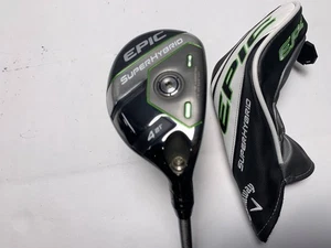 Callaway EPIC Super 4 Hybrid 21* AeroTech SteelFiber fc75 F3 Regular RH HC - Picture 1 of 9