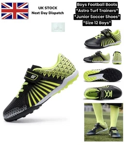 Astro Turf Jungen Fußballschuhe Größe 12 Kinder Mädchen Astro Turf Turnschuhe robust - Bild 1 von 22
