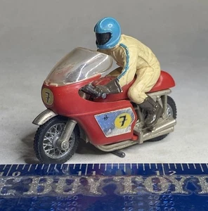 Britains Racer Motorcycle model #9678 Red MV Agusta Number 7 ~ RARE COMPLETE - Picture 1 of 7