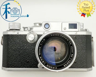 [N MINT-] Canon IV Sb 4Sb Rangefinder 35mm Film Camera 50mm F1.8 Lens JAPAN #J48 - image 1 of 4