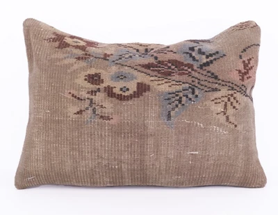 Retro Embroidery Pillow Case Throw Sofa Cover Cushion Home Decor Checked Vintage - Image 1 of 4
