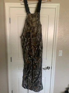Vintage Round House Overalls Mens 38 Camo Realtree Hard Wood Camouflage USA - Picture 1 of 10