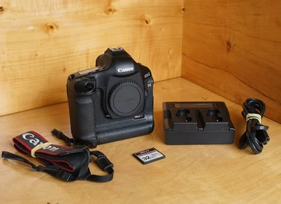 Canon EOS 1Ds Mark III 16.7 MP DSLR Digital Camera Body Working Well s/c6305  KE - Image 1 of 4