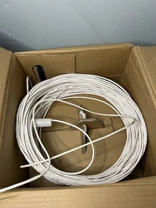 GENESIS 24/4PR CAT 5E Bulk Solid Wire UTP GENERAL PURPOSE White (Read Bio) - Bild 1 von 4