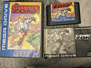 Comix Zone pal Complete with manual Megadrive - Rare Retro - Sega Mega Drive VGC - Picture 1 of 4