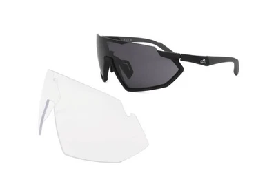 Occhiali da Sole Adidas Sport SP0041 02A MATTE BLACK 0/0/135 Uomo - Immagine 1 di 4