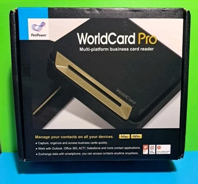 PenPower WorldCard Pro WCU02A Multi-Platform  Business Card Reader. - Image 1 of 4