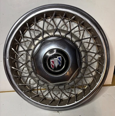 1989-1991 Buick Electra Lesabre Park Ave 14" Wire Wheel Cover Hubcap Cap - Image 1 of 4