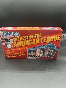 new factory sealed box 1990 donruss best of the american league #2 - Bild 1 von 7