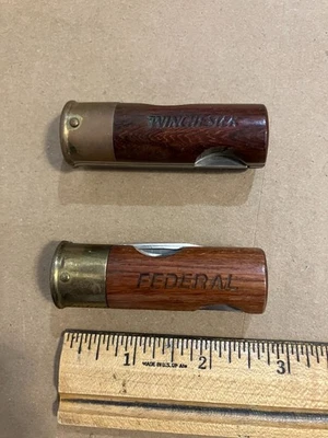 Winchester & Federal Shell 口袋刀(很好) — 第 1/4 张图片