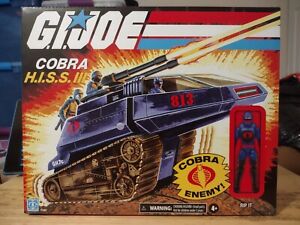 GI Joe Retro Collection:Cobra H.I.S.S. III Tank w/Driver Rip It (New, Unopened)