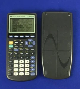 Texas Instruments TI-83 Plus Graphing Calculator With Cover - Picture 1 of 2