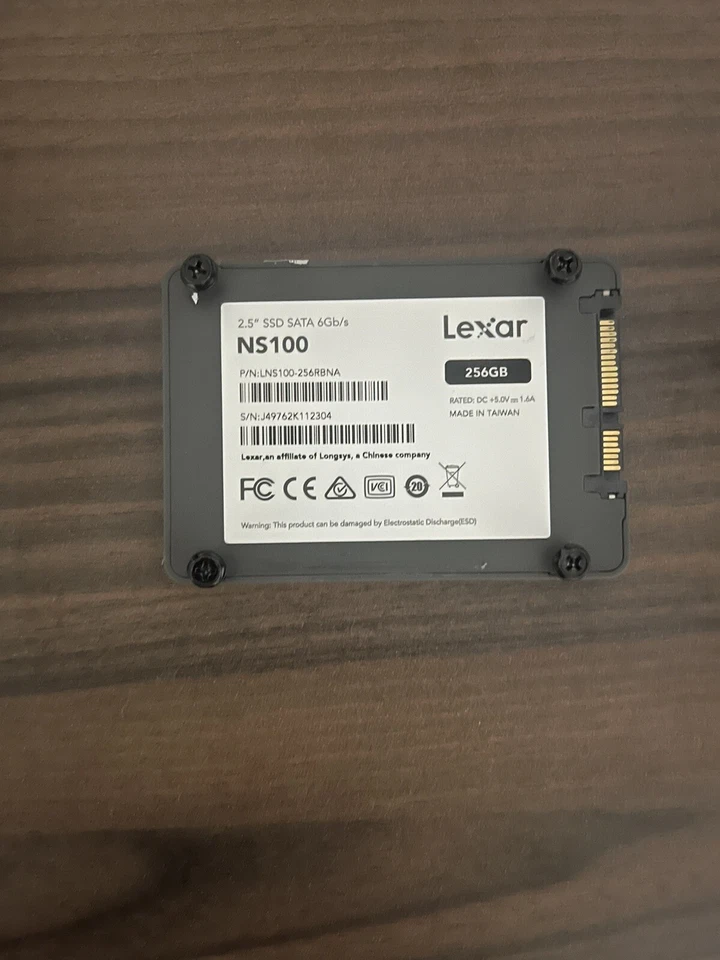 Lexar SATA III 256GB, Internal, 2.5 inch (LNS100-256RBNA) Solid State Drive - Image 1 of 1