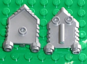 1 x Schild LEGO NEXO KNIGHT flach silber shield Ref 22408 / Set 70355 70320 ... - Bild 1 von 1