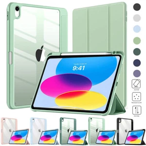 Coque Smart Cover Antichoc pour iPad 10ème Air 4/5ème Génération 10.9 Pro 11 12.9 2022 - Photo 1/78