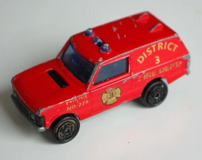 majorette n° 246 Range rover Fire ept  ech 1/60 - Photo 1/4