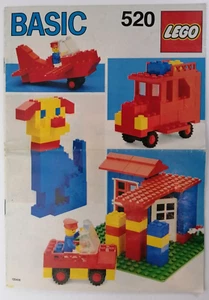 Notice LEGO Basic 520 Basic Building Set - Instruction Only - Bild 1 von 3