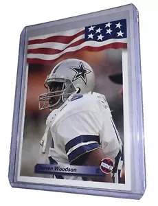 Darren Woodson 1992 All World Rookie Card #59 NFL Dallas Cowboys - Picture 1 of 8
