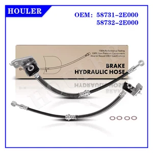 2x Manguera hidráulica freno delantero izquierdo y derecho Hyundai Tucson 05-08 Kia Sportage - Imagen 1 de 8