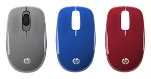 HP Z3600 Wireless Optical USB Mouse (with 3 Interchangeable Colour Covers) - Picture 1 of 5