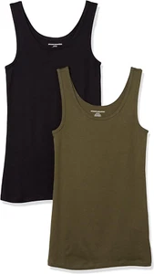 Women'S Slim-Fit Tank, Pack of 2 - Picture 1 of 12