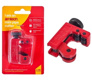 Amtech Mini Pipe Cutter 3mm - 22mm 15mm Cooper Brass Brake Pipes - Picture 1 of 3