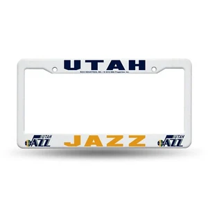 Utah Jazz Plastic License Plate Frame. #643/J10 - Picture 1 of 1