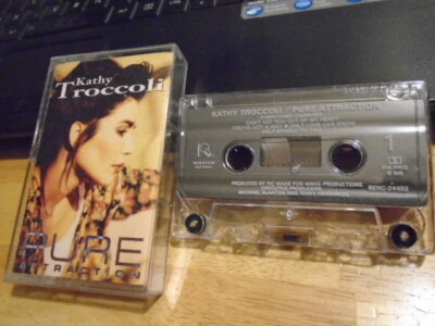 RARE OOP Kathy Troccoli CASSETTE TAPE Pure Attraction TNT Rainbow Twisted Sister - Image 1 of 2
