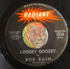 HEAR Bob Bain 45 Loosey Goosey / Whatever Happened To Baby Jane surf popcorn - Bild 1 von 2