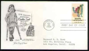 US. 1385. 6c. Cured Child, Hope For Crippled. Artmaster FDC. 1969 - Picture 1 of 1