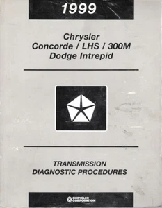 1999 Concorde LHS 300M Intrepid Factory Transmission Diagnostic Procedures 98058 - Picture 1 of 1