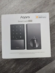 Aqara Smart Lock U100, Fingerprint Door Lock with Apple Home Key, Keyless Entry - Picture 1 of 8