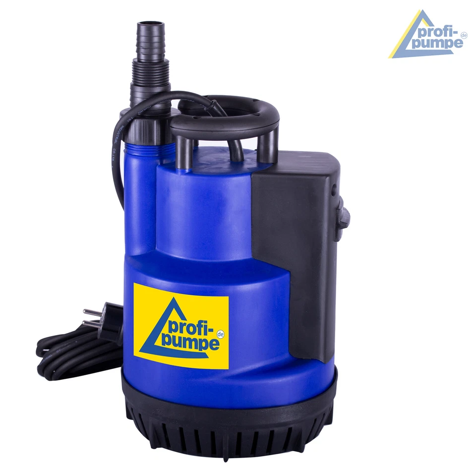 TAUCHPUMPE GARTENPUMPE KELLERPUMPE FLACHSAUGEND SCHACHTPUMPE WASSERPUMPE 400/750 - Bild 1 von 4