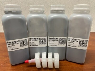 (195g x 4) Developer for Sharp MX-2610/2615/2640/3110/3115/3140/3610/3640 - Image 1 of 2