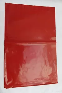 RED Mailing Bags | Strong Polythene Plastic Postal Mailing | 6.5x9" 9x12" 12x16" - Picture 1 of 8