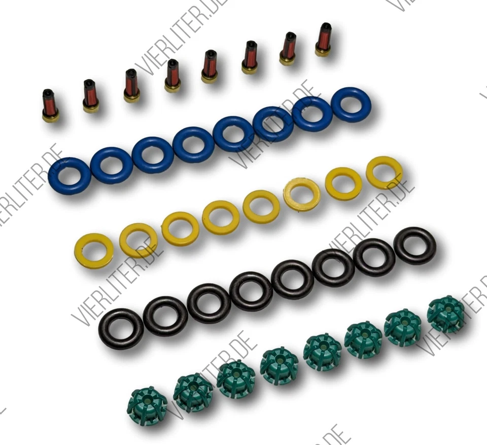 Bosch Einspritzventil EV1 Reparatursatz Einspritzdüse z.B. BMW VW AUDI PORSCHE — 第 1/1 张图片