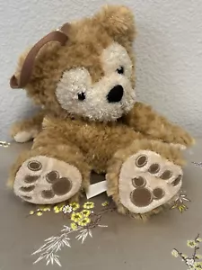 DUFFY the Disney Bear Wrist Bag Purse Plush Toy Tan Hidden Mickey - Picture 1 of 6