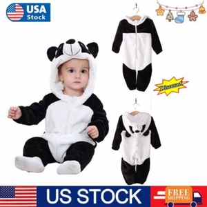Spoktacular Creations Unisex Baby Panda Abito Costume Animale Pigiama Pezzo Unico - Foto 1 di 12